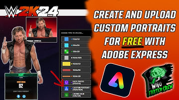 How to Create Custom Portraits for FREE for WWE 2K24