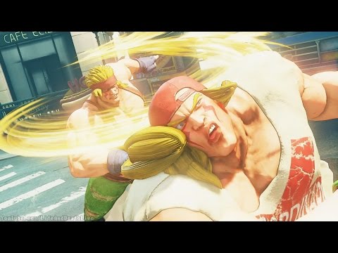 Video: Het Eerste DLC-personage Van Street Fighter 5, Alex, Live In Maart