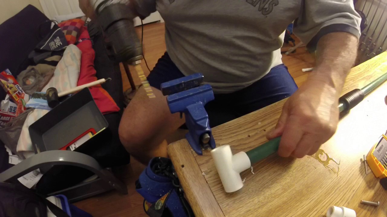 DIY stake out pole YouTube