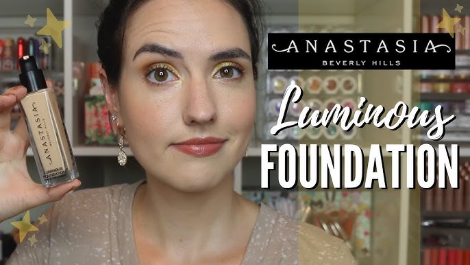 ANASTASIA BEVERLY HILLS LUMINOUS FOUNDATION REVIEW + 11 HOUR WEAR TEST -  YouTube