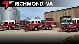 Richmond, VA Three Toyne Pumpers Delivery Video