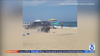 Tourist gored by bull on while visiting beach in Mexico