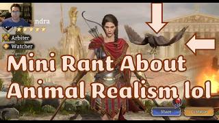 Watcher of Realms: 90 Ancient Summons for Kassandra...And Animal Realism Tangent