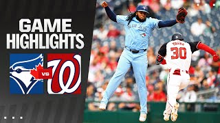 Blue Jays vs. Nationals Game Highlights (5/5/24) | MLB Highlights