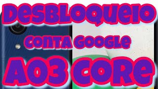 SAMSUNG GALAXY A03 CORE FRP SEM PC! DESBLOQUEIO DA CONTA GOOGLE RÁPIDO E FÁCIL (ATUALIZADO 2026)