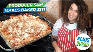 Producer Sam Makes Baked Ziti With Rao’s Homemade | Elvis Duran Exclusive screenshot 1