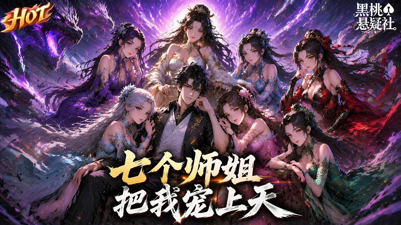 The hottest collection! “The Seven Masters and Sisters Spoiled Me to Heaven”: With seven top teachers and sisters, each one had no favors, and given whatever resources they wanted, I lay back and conquer the heavens! #热血 #爽文 #黑桃悬疑社