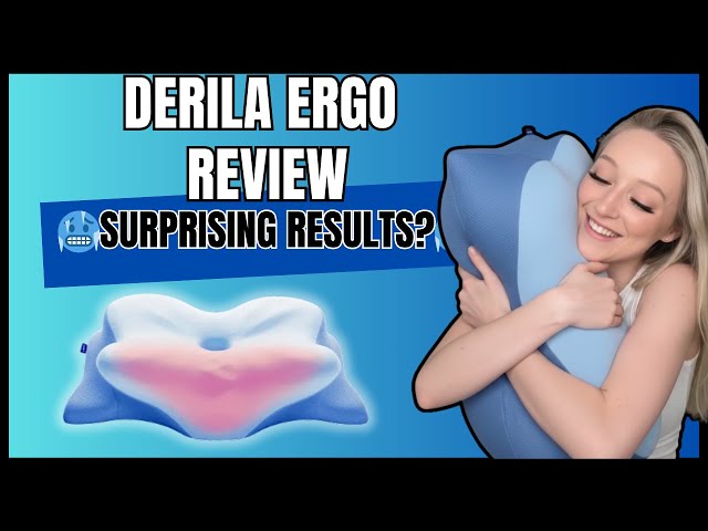 Derila ERGO Memory Foam Pillow (😳SHOCKING RESULTS!😳) I TRIED DERILA ERGO PILLOW – IS IT WORTH IT?