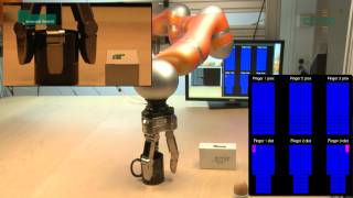 Tactile Based Grasping Using The SDH-2 Hand
