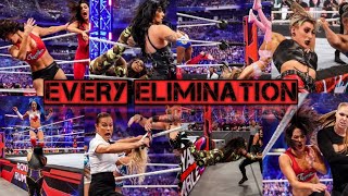 EVERY WWE WOMEN'S ROYAL  RUMBLE ELIMINATIONS