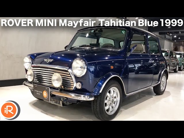 / ミニクーパー ☆車検 丸まる2年付きです。 オシャレで綺麗 ❕ MINI】ROVERミニ メイフェア タヒチブルー「クラシカルな雰囲気に