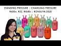 STANDING PRESSURE | CHARGING PRESSURE R600a, R32, R454b | RONALYN 2020