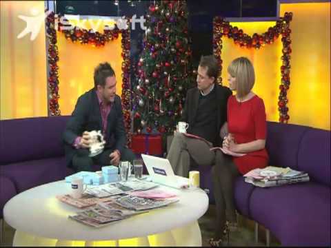 Jamie Breese on ITV1's Daybreak, 21 Dec, 2010