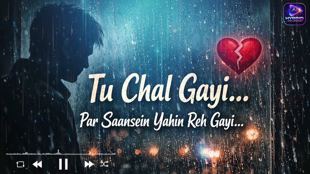 Tu Chal Gayi – Par Saansein Yahin Reh Gayi 💔 | Hindi Love Song | Heartbreak Song | Hybrid Melodies