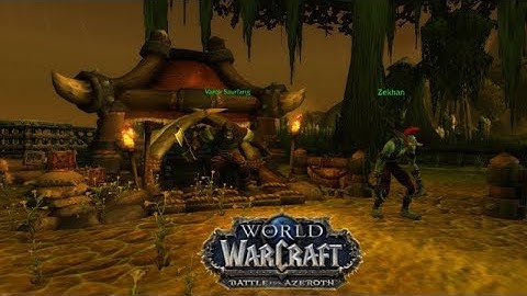 The Fate of Saurfang Scenario in Patch 8.1.0 Tides of Vengeance