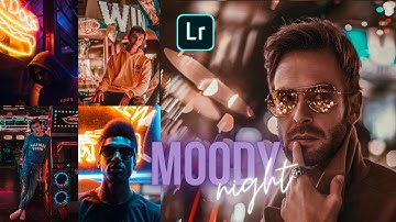 How to Edit MOODY NIGHT preset in Lightroom Mobile | Photo Editing Tutorial By BIX Editing