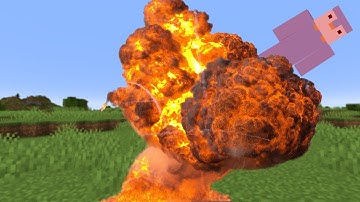 Minecraft, But I Explode If I Touch Grass