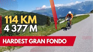 🔥Toughest Race in French Alps | Granfondo Col de la Loze