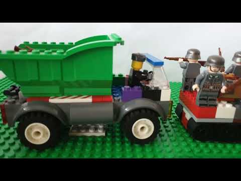 lego WW2 battle