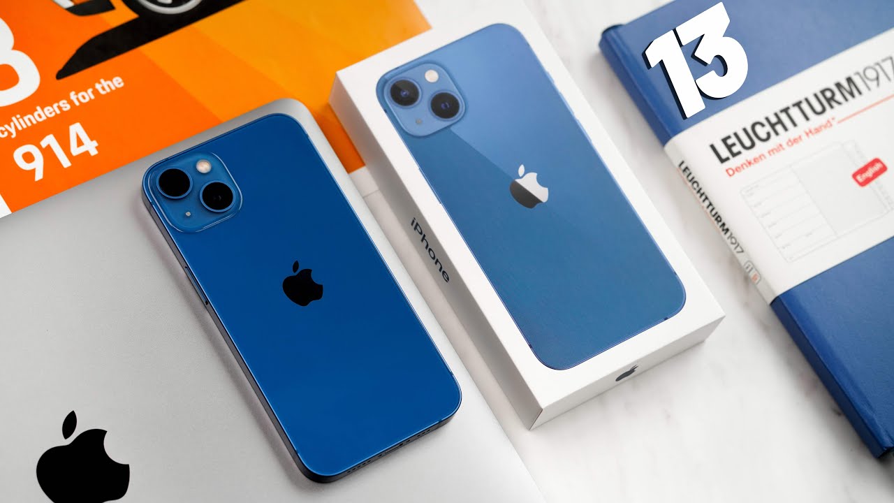 iPhone 13 Unboxing! (Blue) 