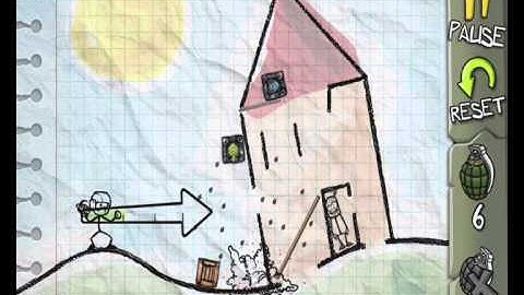 Fragger Stick Man Level 4 - Solution Walkthrough