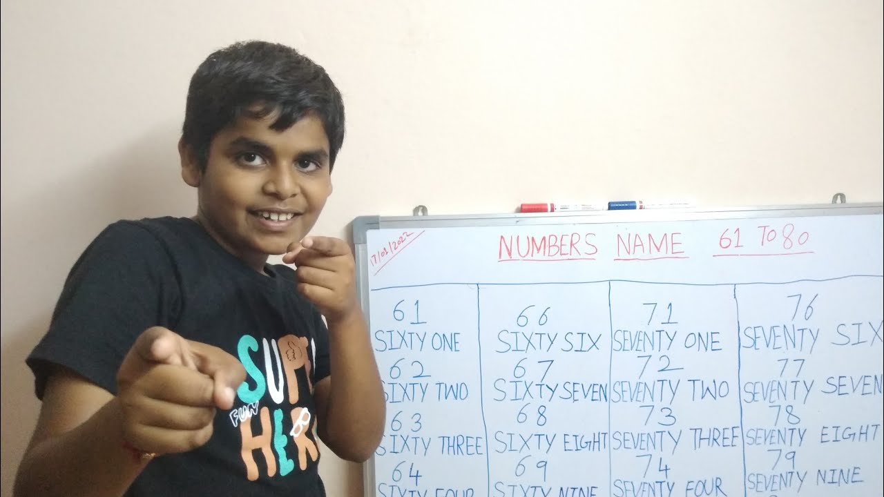 LEARN NUMBER NAME 61 TO 80 YouTube learn-number-name-61-to-80-youtube