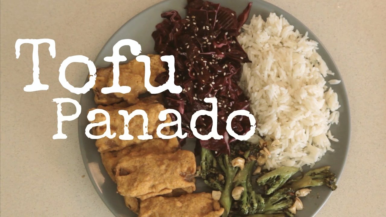 Tofu Panado com Especiarias + Acompanhamento | Vegan