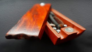 100% Handcrafted - Fancy "BOX" Hidden Rubber Tube Slingshot