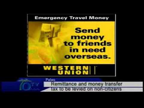 Palau's Remittance And Money Transfer Tax To Be Levied On Non-citizens - YouTube