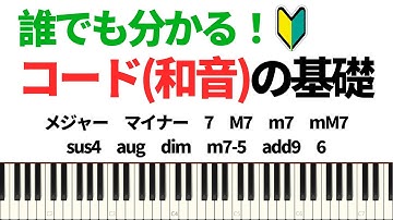 【初心者向き】誰でもわかるコード(和音)の基礎知識 ～ コードの仕組み、表記法、使い方などを解説します【音楽理論】