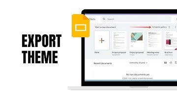 How To Export Theme in Google Slides - Save and Export Custom Themes - Google Slides Tutorial