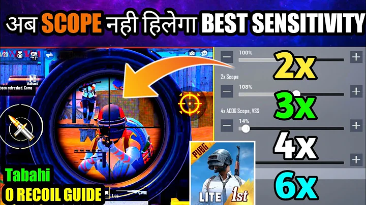 Pubg Mobile Lite Pro Scope Setting |Pubg lite scop...