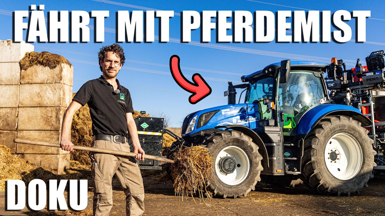 Daniels Traktor fährt mit Pferdemist! | Doku