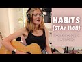 Tove Lo - Habits (Stay High) acoustic cover by Samantha Taylor | Boss RC300 loop cover