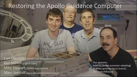 VCF West: Apollo Guidance Computer - Frank O’Brien, Curious Marc, Carl Claunch, Ken Shirriff