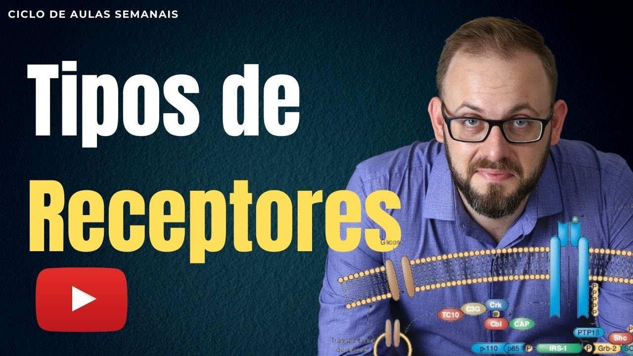 Aula de Farmacologia - Tipos de Receptores Farmacológicos | Prof. José | Farmacologia Fácil