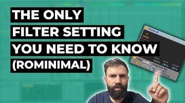 Rominimal: Simple 4 Step formula to create complex, evolving textures with one shot samples & filter