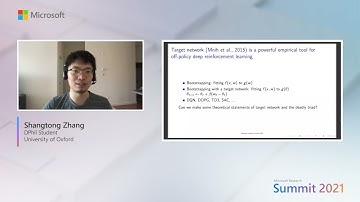 Research talk: Breaking the deadly triad with a target network