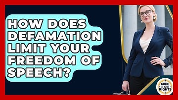 How Does Defamation Limit Your Freedom Of Speech? - Guide To Your Rights