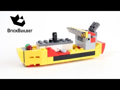 Lego Creator 31029 Cargo ship - Lego Speed Build