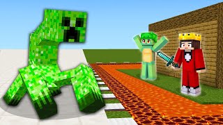 Mutant CREEPER VS GÜVENLİ EV! - Minecraft