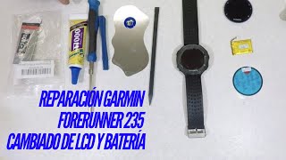Reparación de pantalla y batería del Garmin Forerunner 235 - YouTube