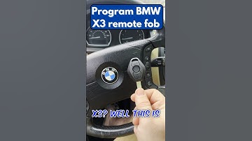 How to program BMW X3 remote. #bmw #fob #programming #program #x3