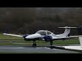 Diamond da 42 ng departing at elstree aerodrome gzola