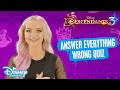 Descendants 3 | Dove Cameron Answers Everything Wrong  😂 | Disney Channel UK