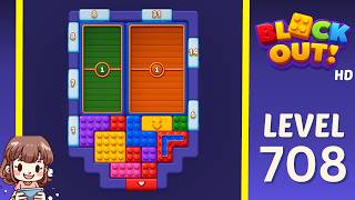 Block Out Level 708 Solution Walkthrough