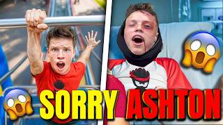 Ashtons Roller Coaster Accident Caught On Camera
