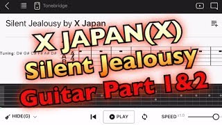 Tab X Japan Silent Jealousy エレキギター上級者用練習曲 Guitar Tutorial Youtube Tab X Japan Silent Jealousy エレキギター上級者用練習曲 Guitar Tutorial Youtube
