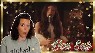 Angelina Jordan  | You Say - Xmas Concert Dec 23, 2021 | LET CHRISTMAS BEGIN !🎄🎄 REACTION