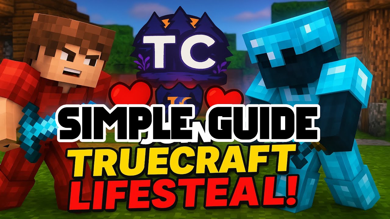 අලුත් Life Steal Minecraft Server එකක Play කරමුද? | How to Whitelist and small Guide - 